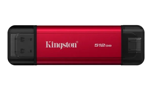SSD Extern KINGSTON 512GB USB-A USB-C Negru