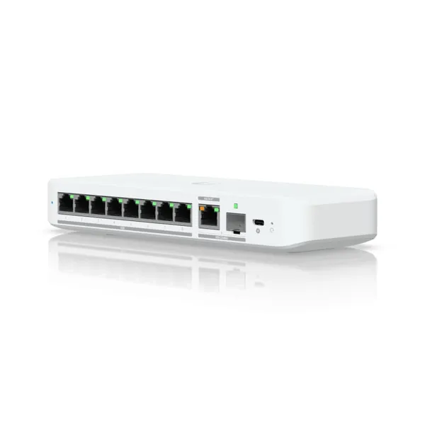 Switch UBIQUITI USW-Flex-2.5G-8 8 porturi RJ45 2.5GbE Managed