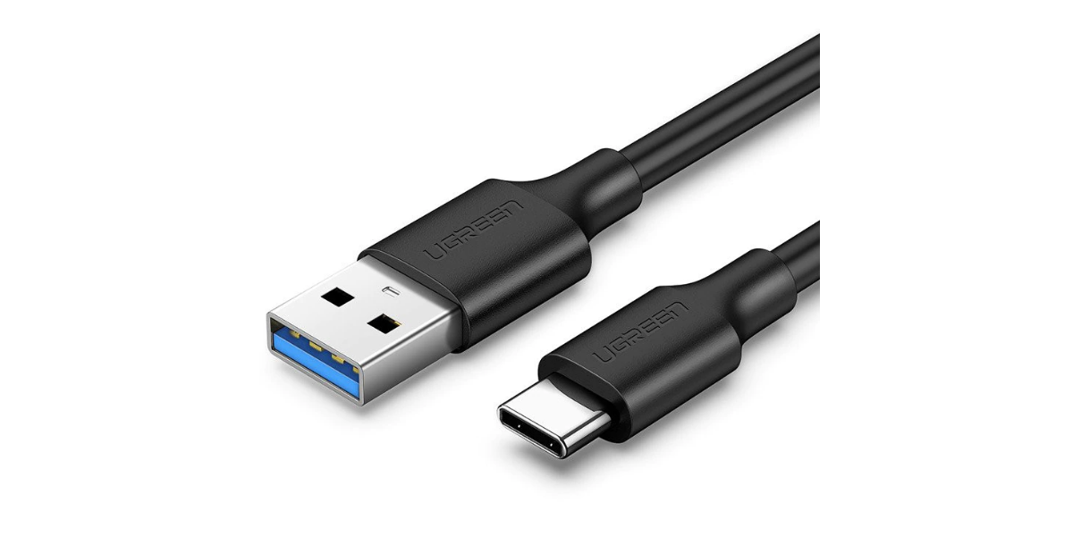 Cablu UGREEN US184 USB 3.0 Type-C 1m Negru