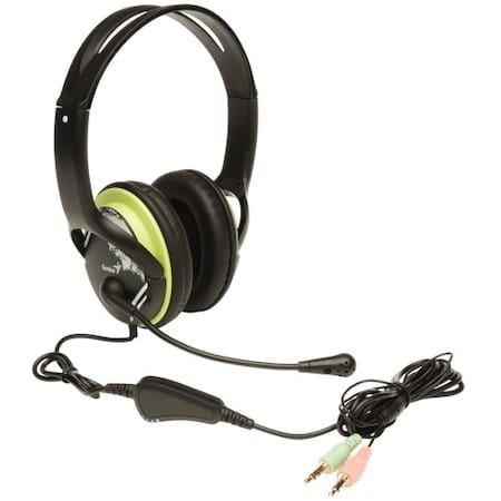Căști PC GENIUS HS-400A cu fir Jack 3.5 mm Negru