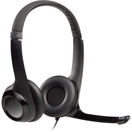 Casti PC LOGITECH H390 Cu Fir USB 2.0 Negru
