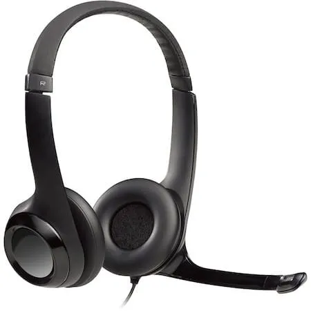 Casti PC LOGITECH H390 Cu Fir USB 2.0 Negru