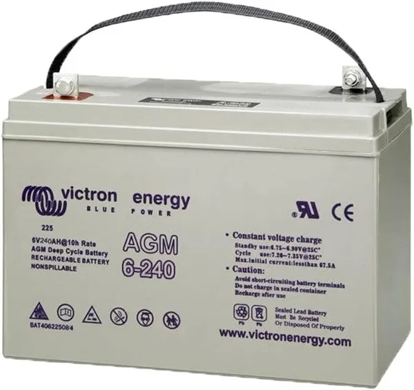 AGM Deep Cycle battery 6V 240Ah