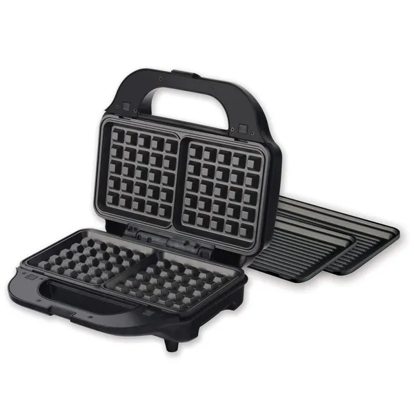 Sandwich Maker HEINNER SM-2H900BKS 900W Negru - imagine 6
