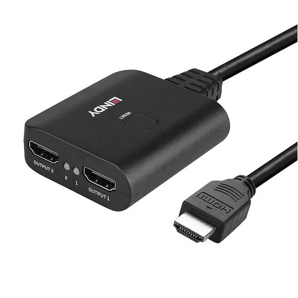 Cablu HDMI LINDY 2 Porturi 4K60 18Gbps 500mm Negru LY-38356 - imagine 5
