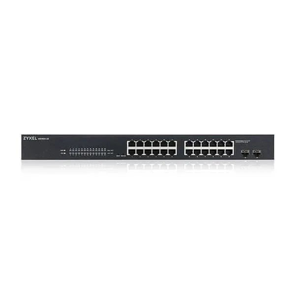Switch ZYXEL GS1900-24HPV 24 Porturi GbE Smart Managed - imagine 2