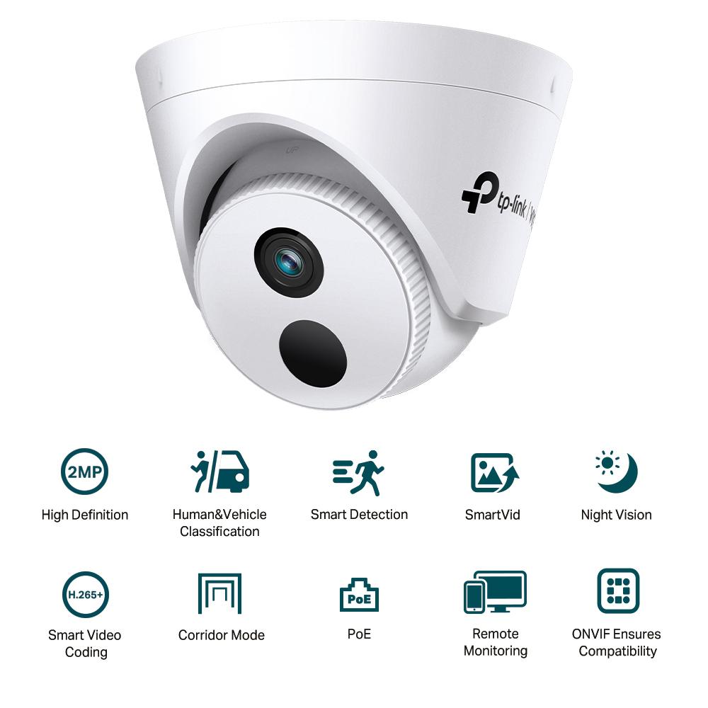 Cameră IP TP-LINK C420I Turret 4mm 2MP Full HD - imagine 3