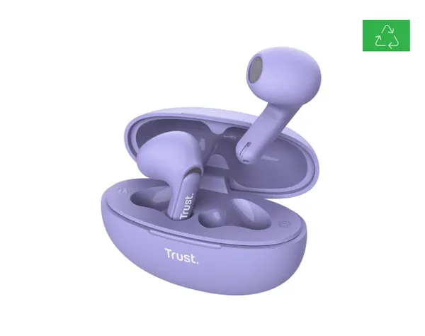 Căști TRUST Yavi Wireless TWS Violet TR-25299