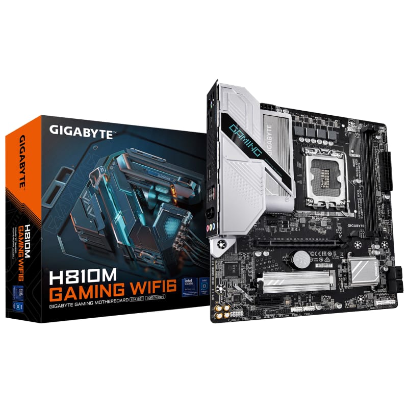 Placă de bază GIGABYTE H810M GAMING WIFI6 LGA 1851 DDR5 Micro-ATX
