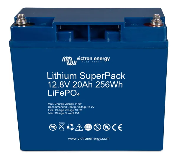 Baterie LiFePO4 VICTRON ENERGY Lithium SuperPack 12.8V 20Ah - imagine 2