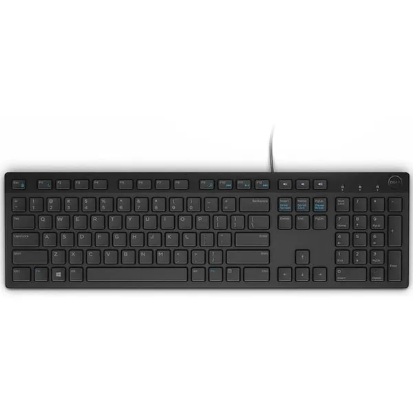 Tastatură PC DELL KB216 USB Negru 105 taste