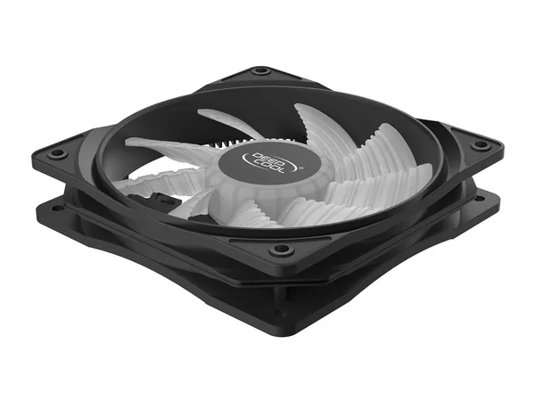 Ventilator DEEPCOOL RF120W 120mm LED Alb DP-FLED-RF120-WH - imagine 2