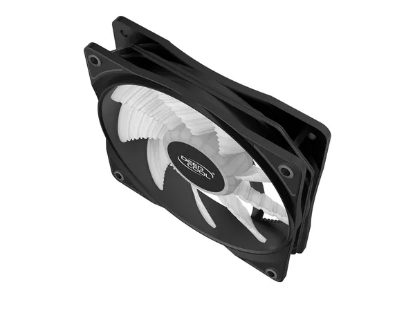 Ventilator DEEPCOOL RF120W 120mm LED Alb DP-FLED-RF120-WH - imagine 3