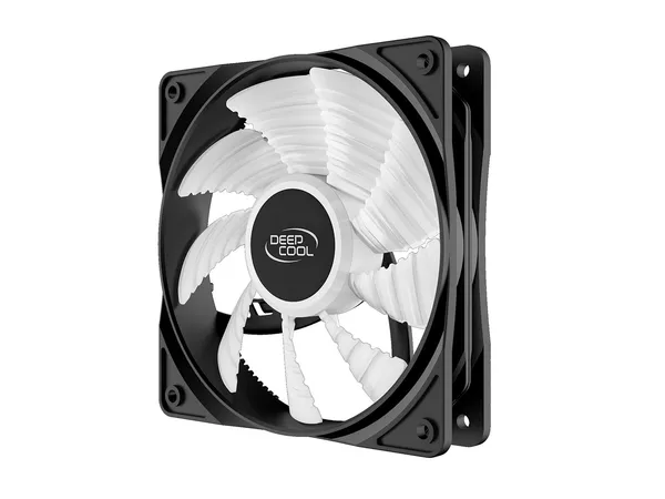 Ventilator DEEPCOOL RF120W 120mm LED Alb DP-FLED-RF120-WH - imagine 5