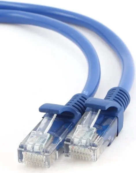 Patch cord GEMBIRD PP12-2M/B Cat5e UTP 2m Albastru