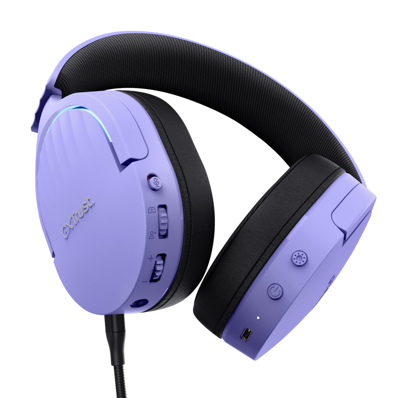 Căști Gaming TRUST GXT 491P Fayzo USB 2.0 Mov TR-25305 - imagine 3