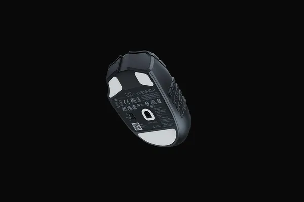 Mouse Gaming RAZER Naga V2 HyperSpeed Wireless Negru 30000 DPI - imagine 3