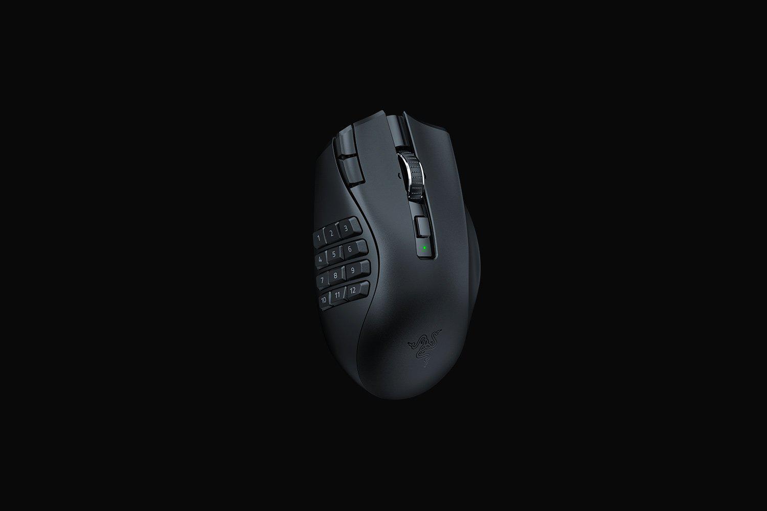 Mouse RAZER Naga V2 HyperSpeed Wireless Negru - imagine 2