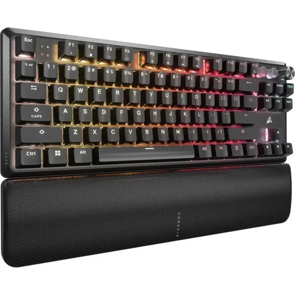 Tastatură Mecanică Gaming CORSAIR K70 PRO TKL RGB USB Negru - imagine 3