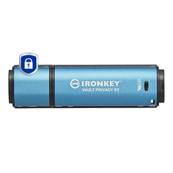 Memorie USB KINGSTON IronKey VP50 16GB - imagine 2
