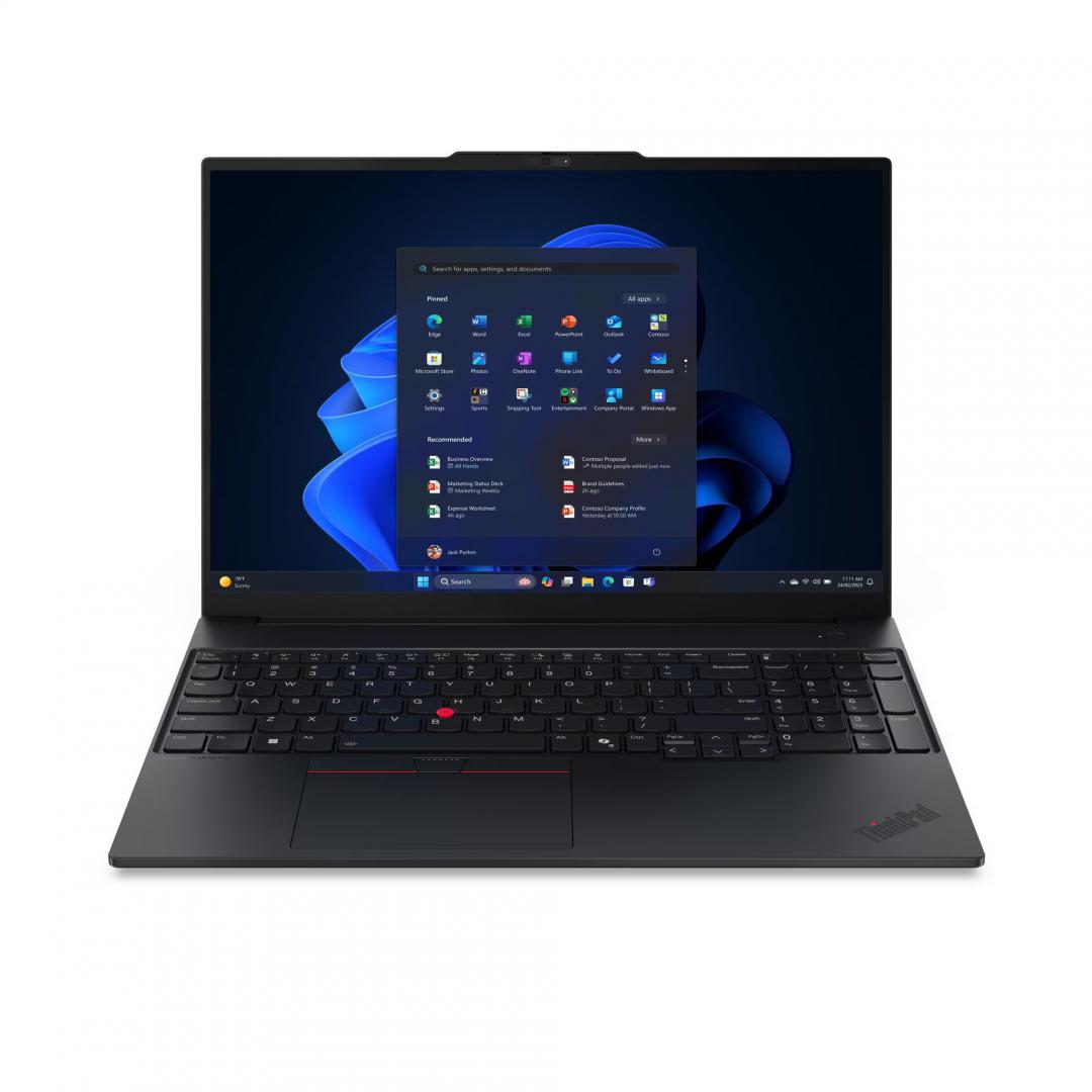 Laptop LENOVO ThinkPad E16 Gen 3 Core Ultra 7 255H 16GB 1TB - imagine 3