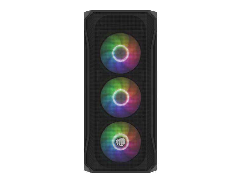Carcasă FURY SHOBO SH4F Mid Tower RGB Negru