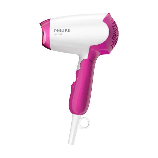 Uscător de păr PHILIPS SalonDry Compact BHD003/00 1400W Pliabil Alb/Roz - imagine 2