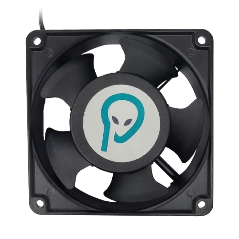 Ventilator Carcasa SPACER SPFC-CW-03 12 cm 1700 RPM Negru