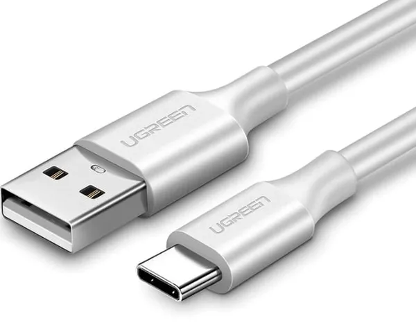 Cablu UGREEN US287 USB Type-C 3A 1.5m Alb