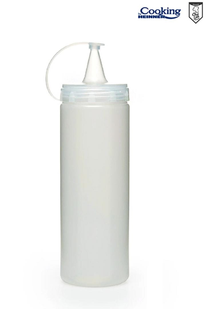 Sticlă Dispenser SOSURI HEINNER Chef Line 500 ml Transparent
