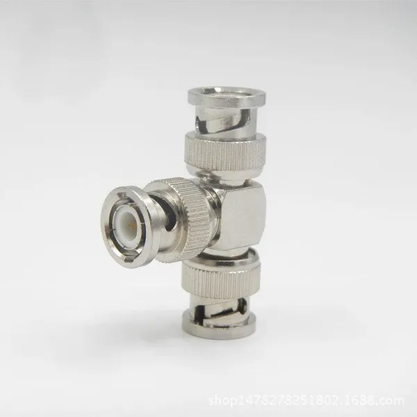 Conector BNC T LN-CTB03B Tata la 2xTata Pachet 10 Bucăți - imagine 2