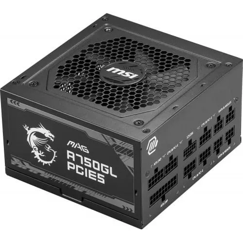 Sursă PC MSI MAG A750GL PCIE5 750W 80+ Gold ATX