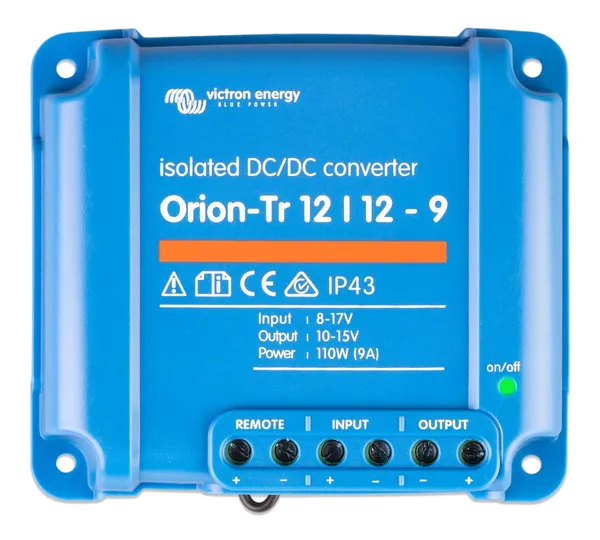 Convertor DC/DC VICTRON ENERGY Orion-Tr 12/12 9A 110W Izolat Galvanic - imagine 3