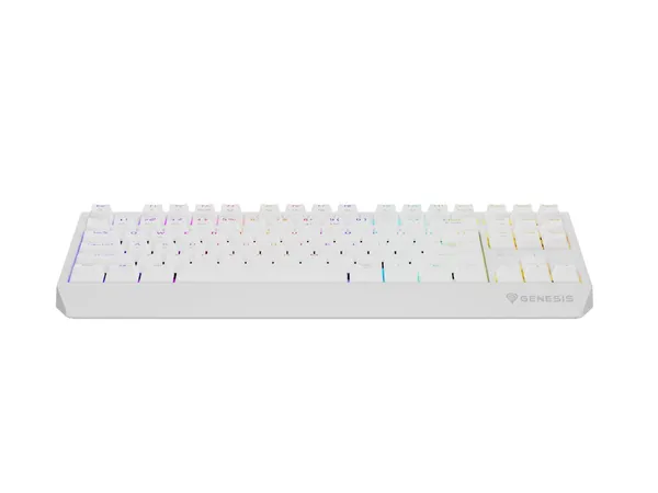 Tastatură Gaming GENESIS Thor 230 TKL Mecanică Wireless RGB Alb - imagine 11