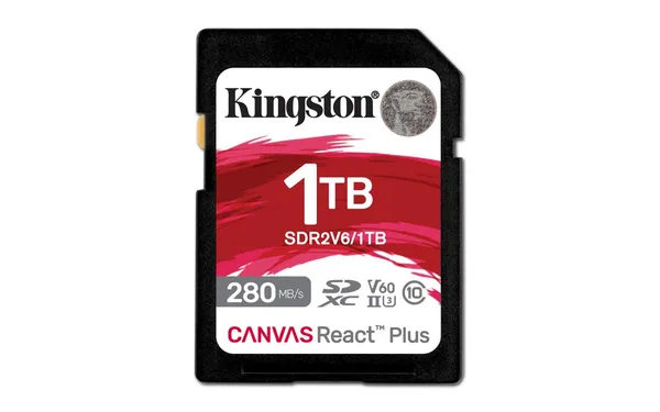 Card de memorie SDXC KINGSTON Canvas React Plus 1TB CL10