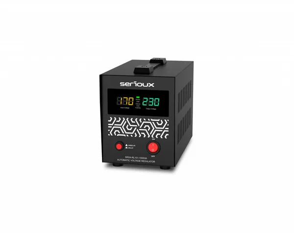Stabilizator de Tensiune SERIOUX Relay 101 1000VA 600W Tip Releu