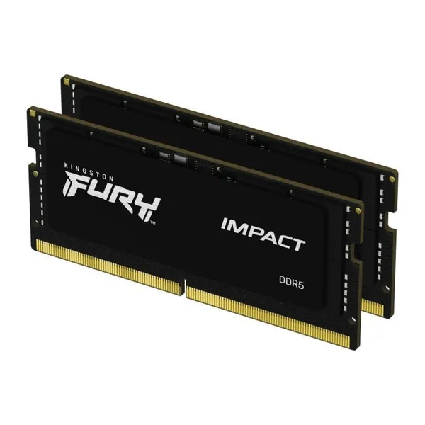 Memorie RAM Laptop KINGSTON Impact DDR5 16GB 4800MHz Kit 2 Module - imagine 3