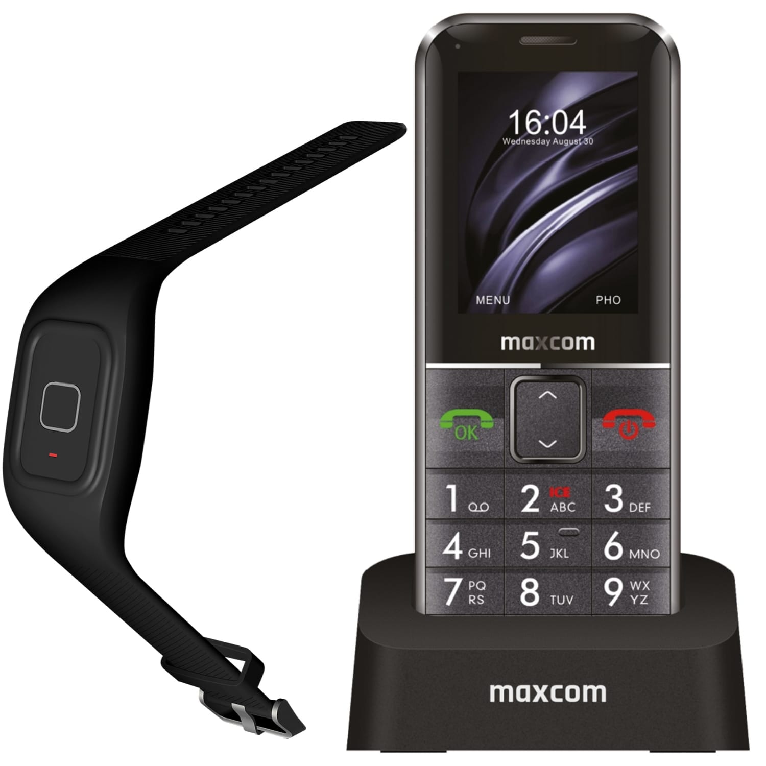 Telefon MAXCOM MM735 Negru Ecran 2.2 inch Camera 2MP