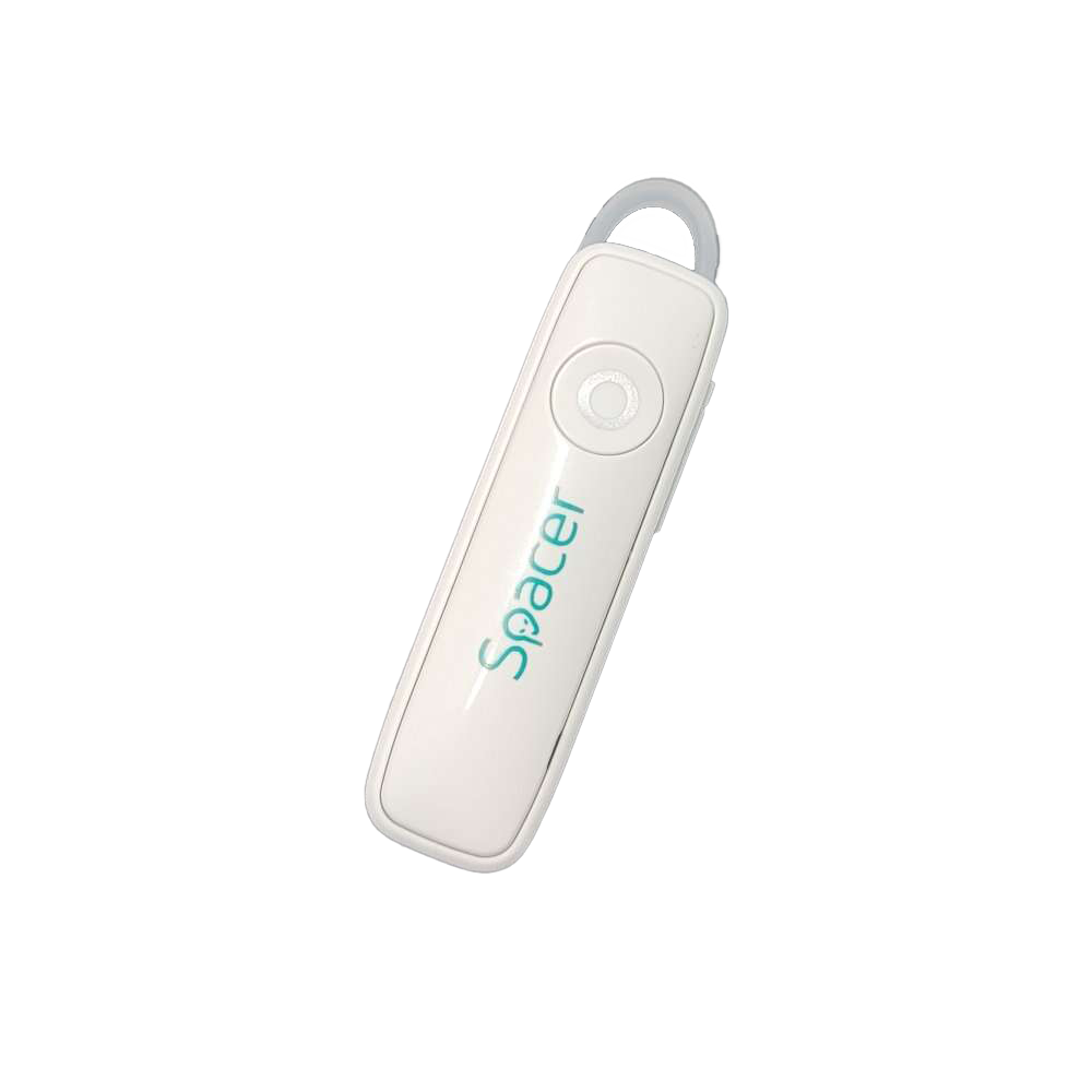 Monoscască Bluetooth SPACER SPBH-HF-01-WH Wireless Microfon Alb