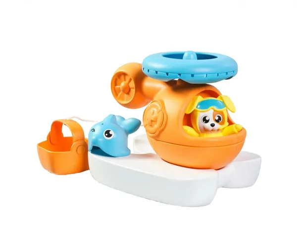 Jucărie de Baie TOMY Elicopter de Salvare Unisex 12 luni+