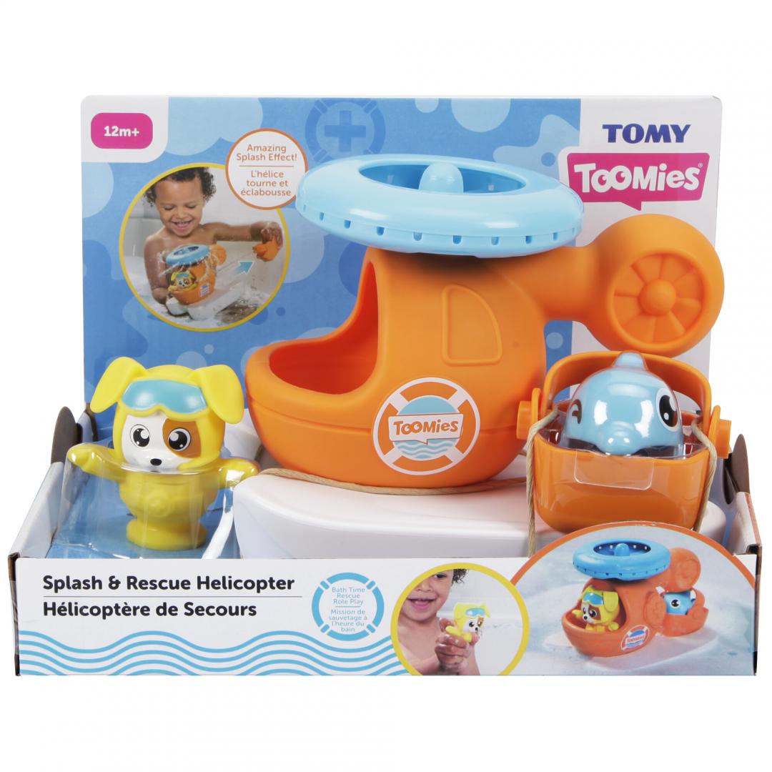 Jucărie de Baie TOMY Elicopter de Salvare Unisex 12 luni+ - imagine 3