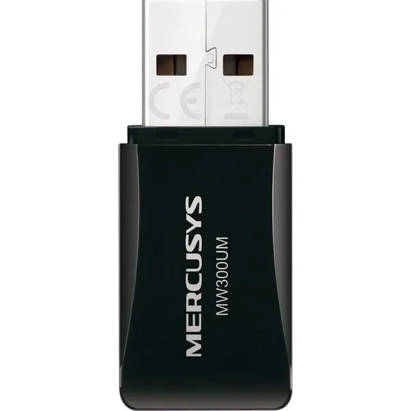 Adaptor Wireless MERCUSYS MW300UM N300 USB - imagine 2