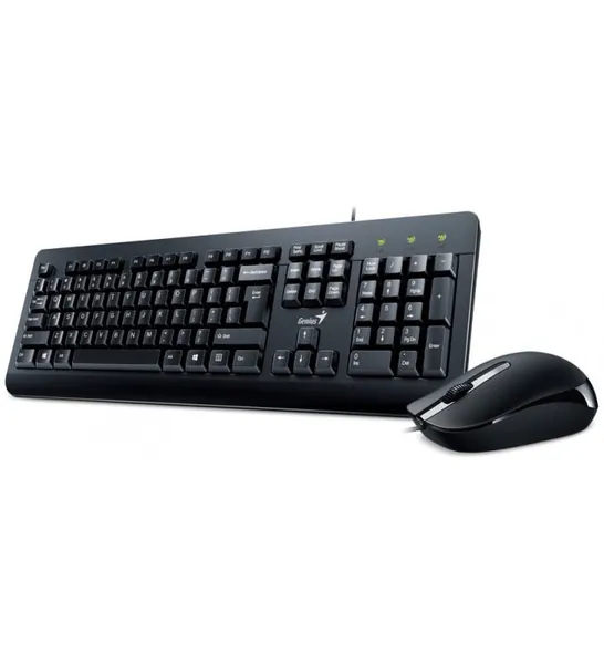 Kit Tastatură și Mouse GENIUS KM-160 USB Negru