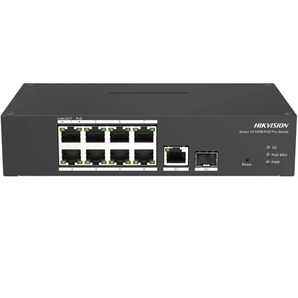 Switch HIKVISION DS-3T1310P-SI/HS 8 Porturi PoE+ 110W Managed - imagine 3
