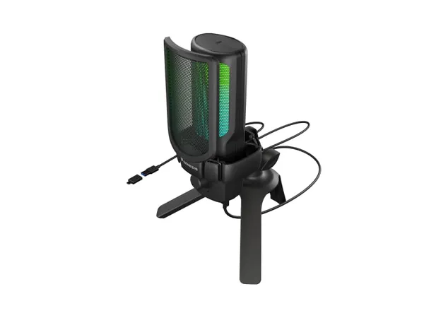 Microfon GENESIS Radium 250 Condenser USB-C Cardioid Negru - imagine 9