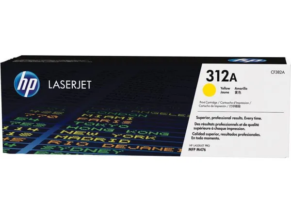 Toner HP CF382A Yellow Original Nr. 312 - imagine 2