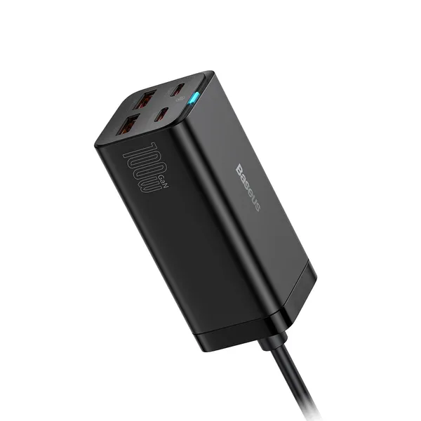Încărcător de Rețea BASEUS GaN3 Pro 100W 4 Porturi CCGP000101 - imagine 2