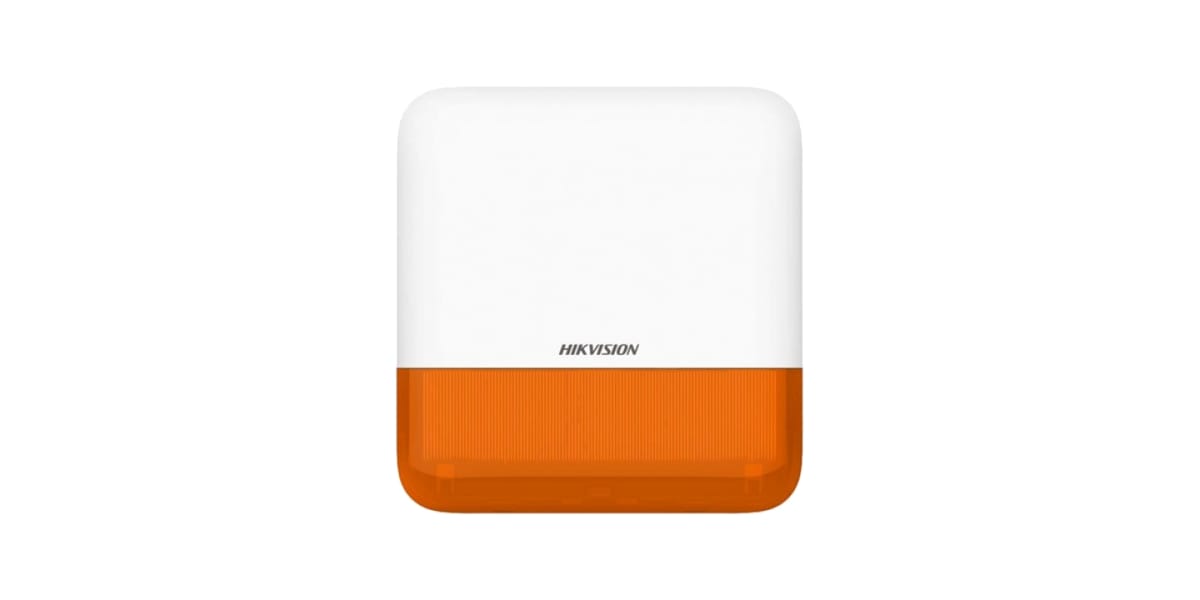 Sirenă Exterior HIKVISION DS-PS1-E-WE-O AX PRO Wireless Portocaliu