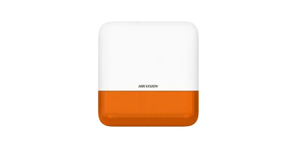 Sirenă Exterior HIKVISION DS-PS1-E-WE-O AX PRO Wireless Portocaliu - imagine 1