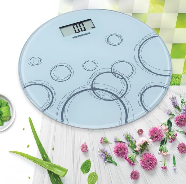 Cântar de baie HEINNER HBS-WH150R Alb 150kg